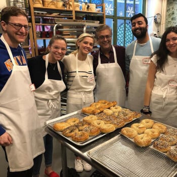 NYC Bagel Classes & Tours, baking and desserts teacher